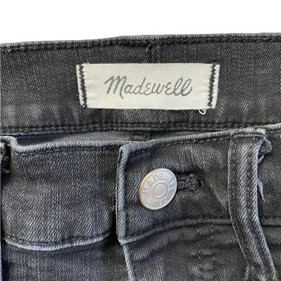 MADEWELL 9" High Rise Skinny Jeans Black Size 28 - Picture 4 of 8